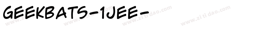Geekbats-1jee字体转换