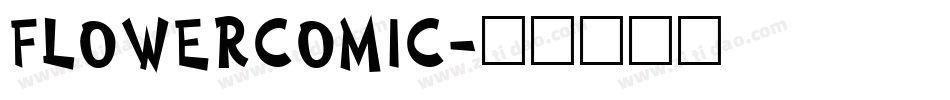 FLOWERCOMIC字体转换