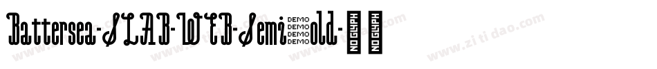 Battersea-SLAB-WEB-Semibold字体转换