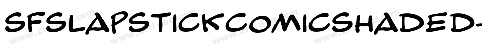SfSlapstickComicShaded-96mn字体转换 SfSlapstickComicShaded-96mn字体转换