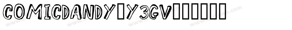 ComicDandy-y3gV字体转换