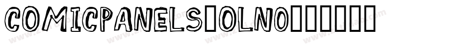 ComicPanels-oln0字体转换