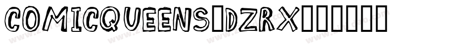 ComicQueens-dZrX字体转换