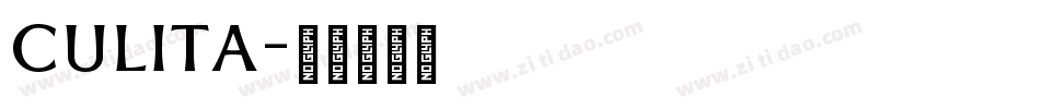 Culita字体转换