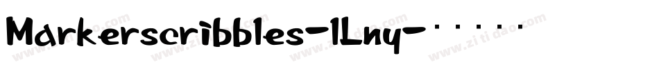Markerscribbles-lLny字体转换