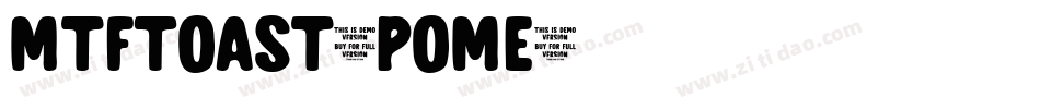 MtfToast-PoME字体转换