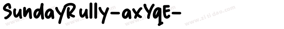 SundayRully-axYqE字体转换