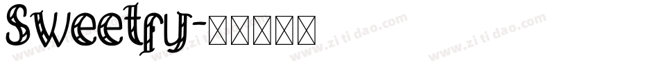 Sweetfy字体转换