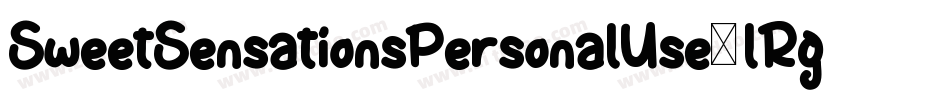 SweetSensationsPersonalUse-lRgq字体转换