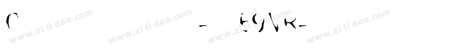 Commodo-jE9VR字体转换