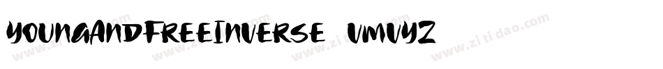 YoungAndFreeInverse-vmvYZ字体转换
