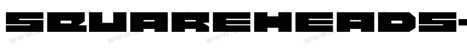 Squareheads字体转换