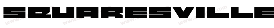 Squaresville字体转换