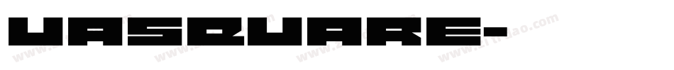 UASQUARE字体转换