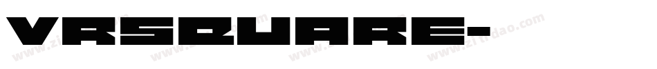 vrsquare字体转换