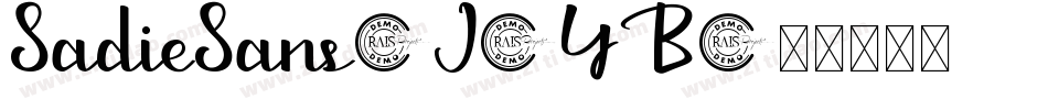 SadieSans-J1YB字体转换
