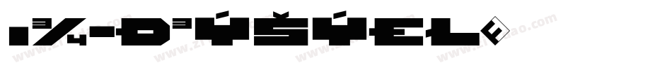Squarified字体转换