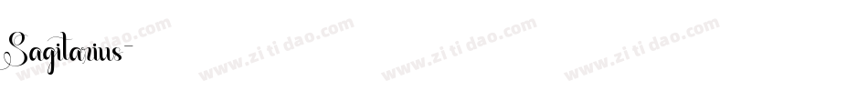 Sagitarius字体转换