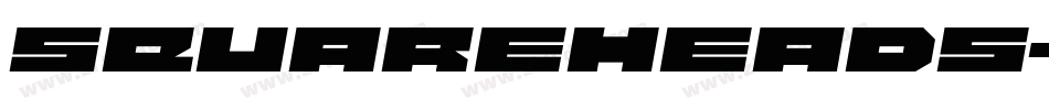 Squareheads字体转换