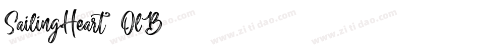 SailingHeart-OlB3字体转换