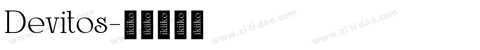 Devitos字体转换