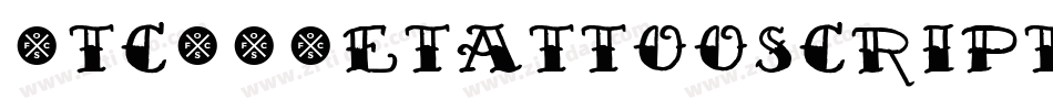 Vtc-NueTattooScript字体转换