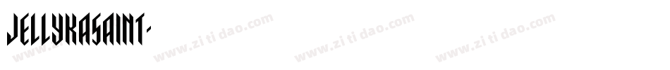 Jellykasaint字体转换