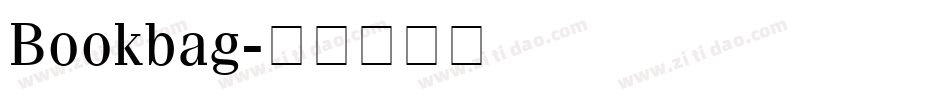 Bookbag字体转换