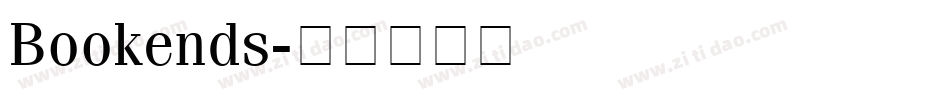 Bookends字体转换