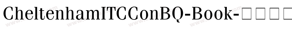CheltenhamITCConBQ-Book字体转换