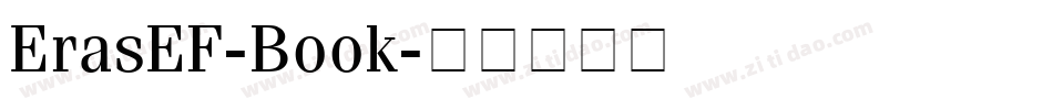 ErasEF-Book字体转换