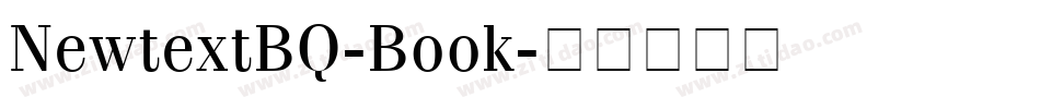 NewtextBQ-Book字体转换