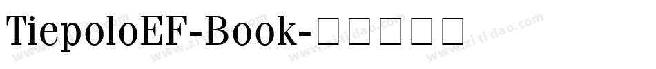 TiepoloEF-Book字体转换