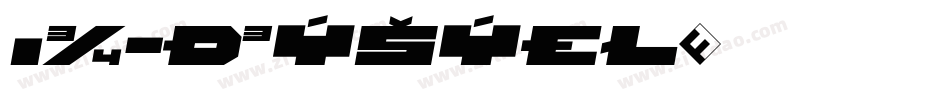 Squarified字体转换