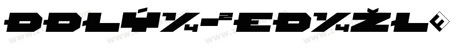 badhousebold字体转换
