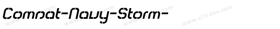 Comsat-Navy-Storm字体转换