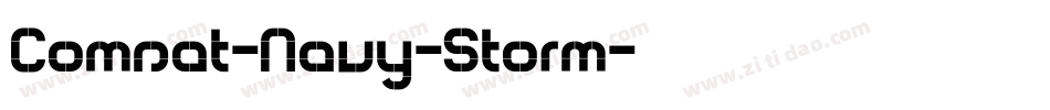 Comsat-Navy-Storm字体转换