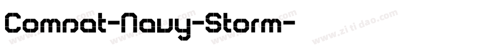 Comsat-Navy-Storm字体转换