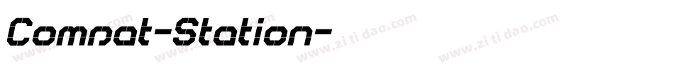 Comsat-Station字体转换