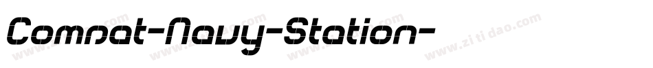 Comsat-Navy-Station字体转换