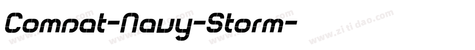 Comsat-Navy-Storm字体转换