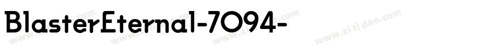BlasterEternal-7O94字体转换