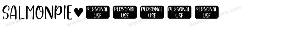 Salmonpie字体转换