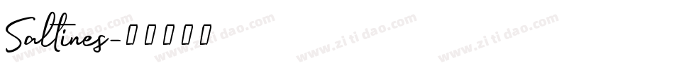 Saltines字体转换