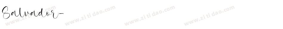 Salvador字体转换