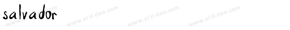Salvador字体转换