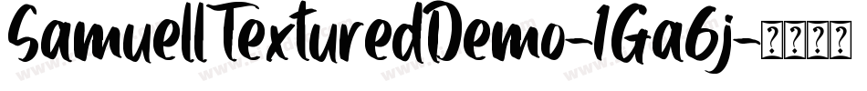 SamuellTexturedDemo-1Ga6j字体转换