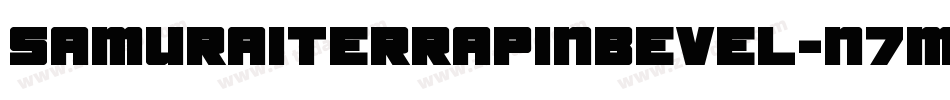 SamuraiTerrapinBevel-n7mY字体转换 SamuraiTerrapinBevel-n7mY字体转换