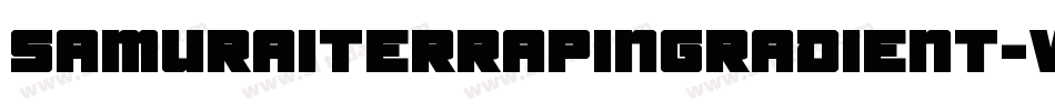 SamuraiTerrapinGradient-v90O字体转换
