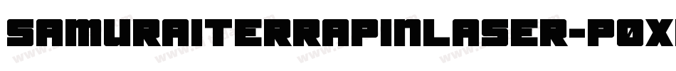 SamuraiTerrapinLaser-P0xm字体转换